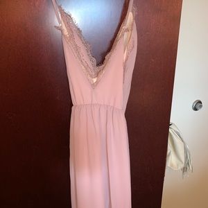 Tobi Dresses - Never worn blush Tobi abegayle dress Tobi Dresses - Never worn blush Tobi abegayle dress